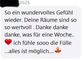 Kundenfeedback - Attitude und Fülle