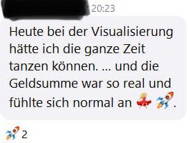 Kundenfeedback - Attitude und Fülle