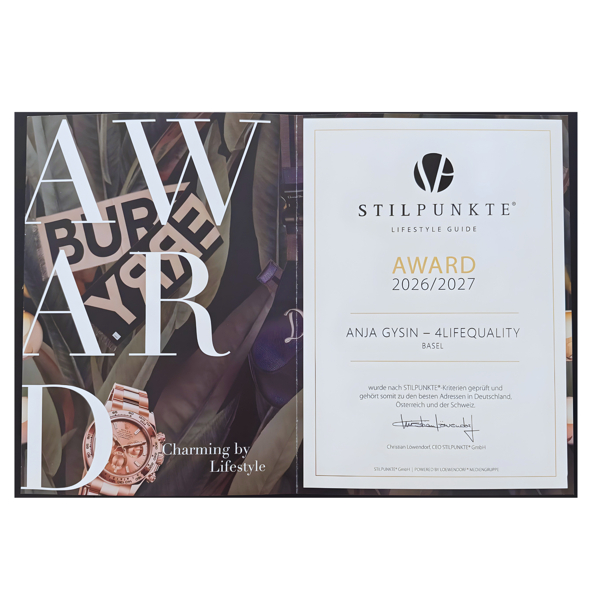 Stilpunkte Award